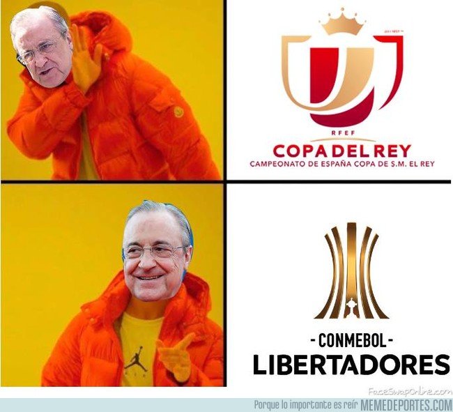 Memes del River vs Boca en el Bernabéu