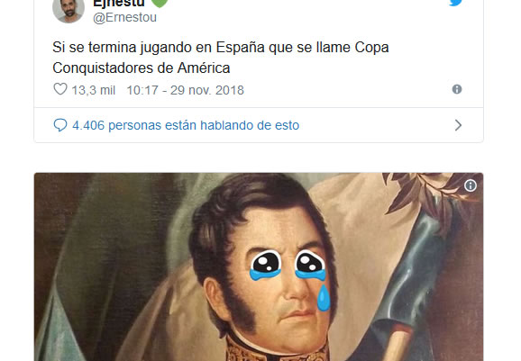 Memes del River vs Boca en el Bernabéu