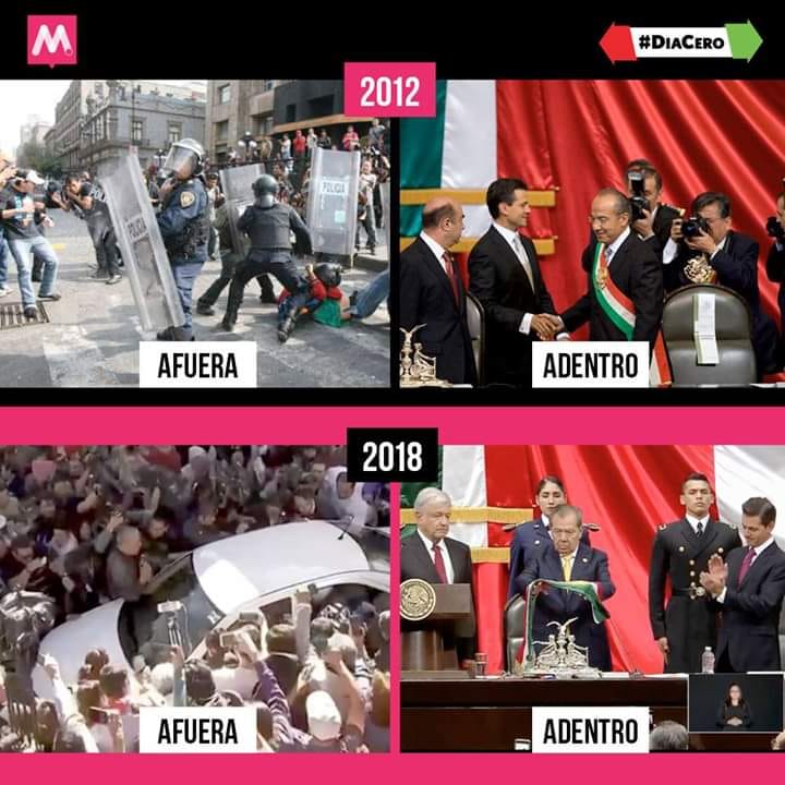 AMLO: Memes de la toma de protesta como presidente de México