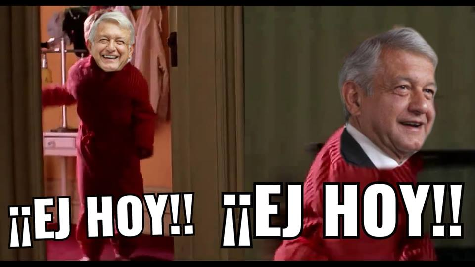 AMLO: Memes de la toma de protesta como presidente de México