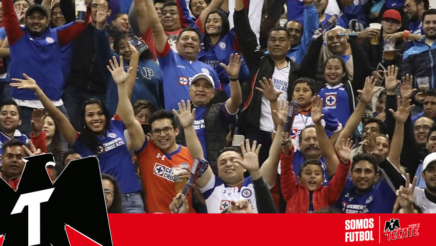 Así vivió la afición el Cruz Azul vs. Querétaro 