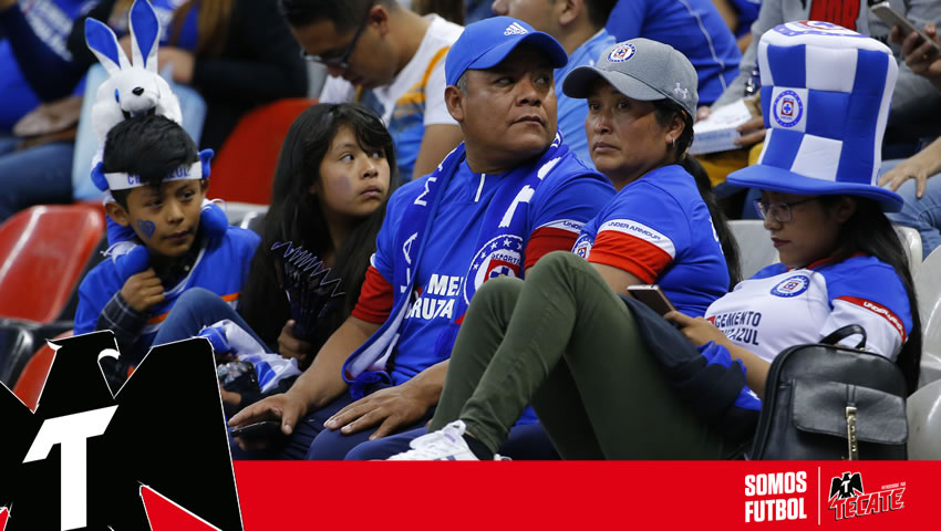 Así vivió la afición el Cruz Azul vs. Querétaro 