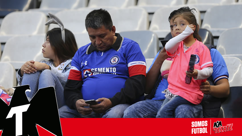 Así vivió la afición el Cruz Azul vs. Querétaro 