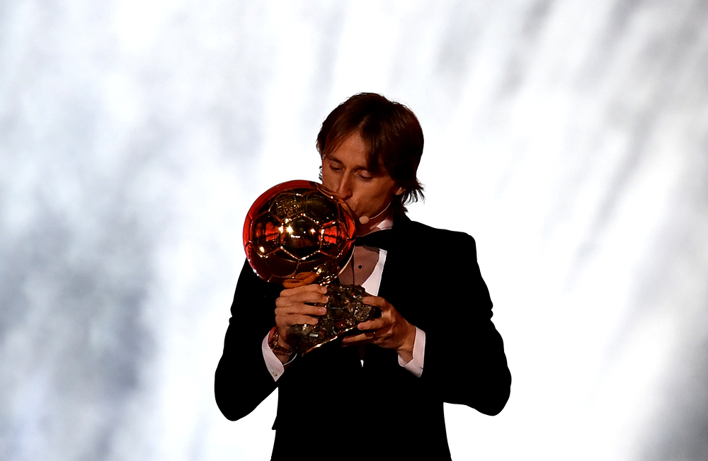 Galería: Modric hizo historia y ganó el Balón de Oro