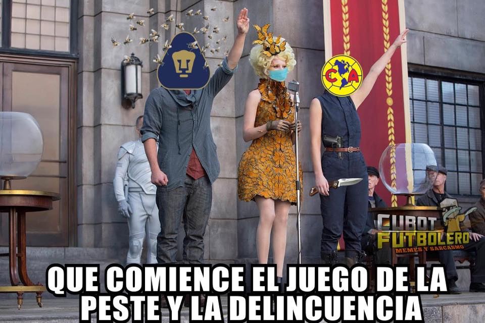 Memes del Pumas vs. América de la Ida de Semifinales