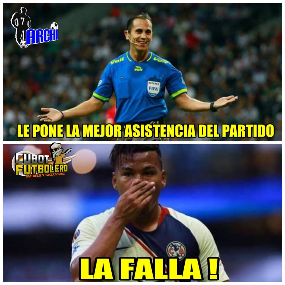Memes del Pumas vs. América de la Ida de Semifinales