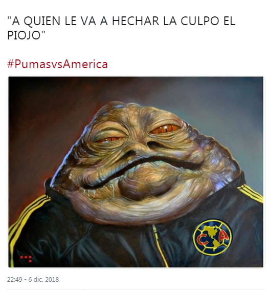Memes del Pumas vs. América de la Ida de Semifinales