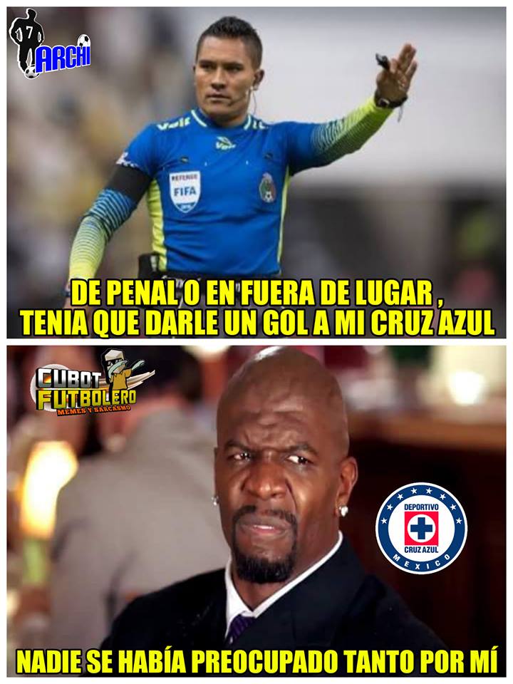 Memes del Cruz Azul vs. Rayados de la Vuelta de Semifinales