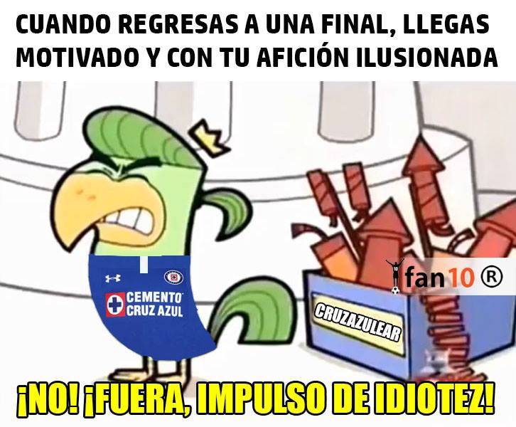 Memes del Cruz Azul vs. Rayados de la Vuelta de Semifinales