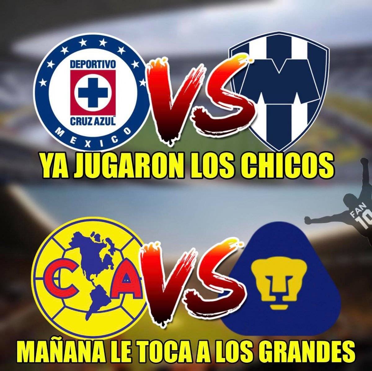 Memes del Cruz Azul vs. Rayados de la Vuelta de Semifinales