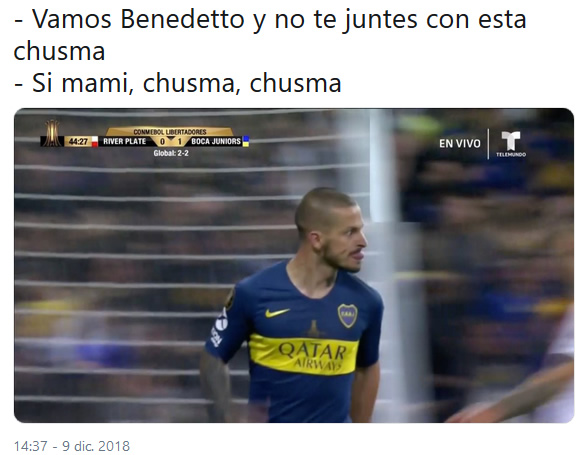 Memes de la Final de Vuelta de Libertadores entre River Plate y Boca Juniors