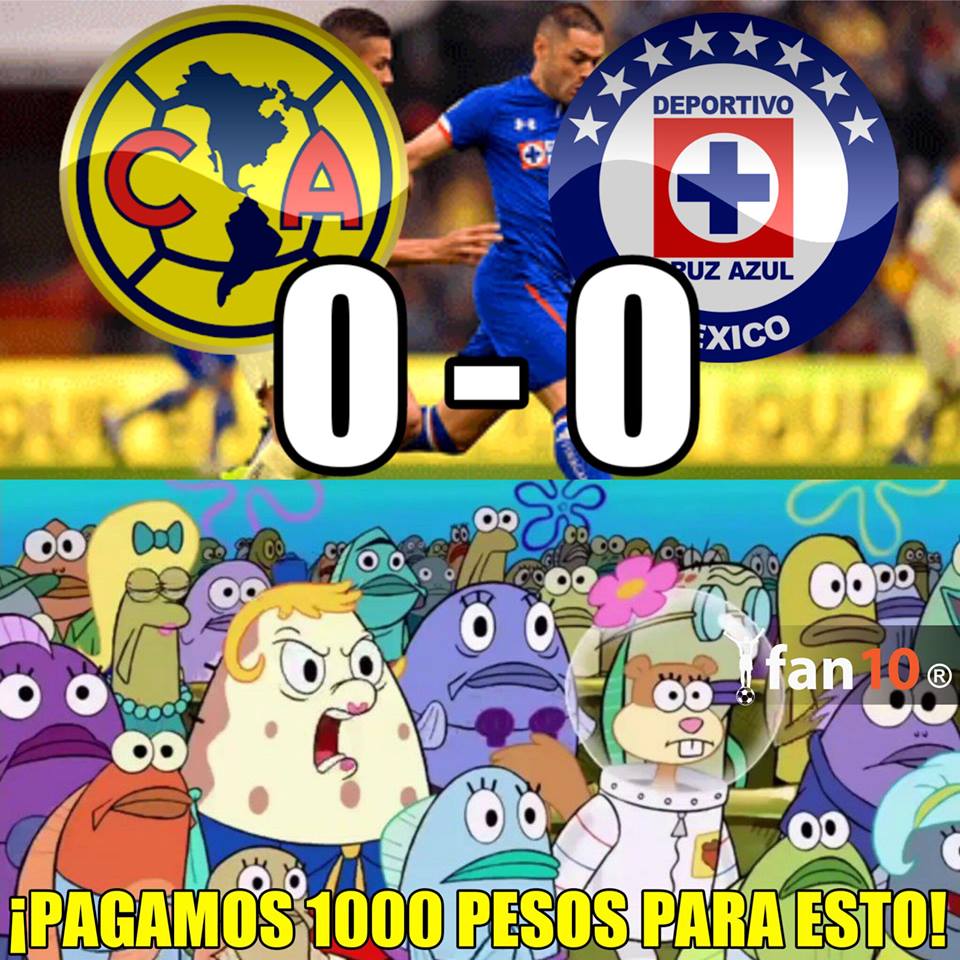 Memes resaltan la Final 'aburrida' entre América vs. Cruz Azul