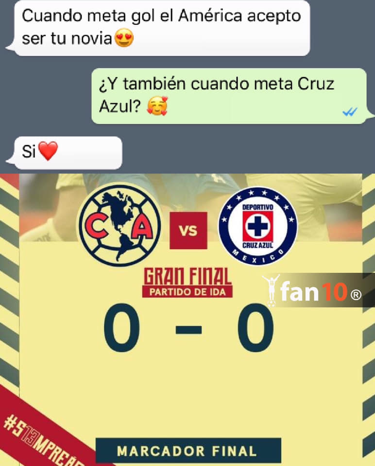 Memes resaltan la Final 'aburrida' entre América vs. Cruz Azul
