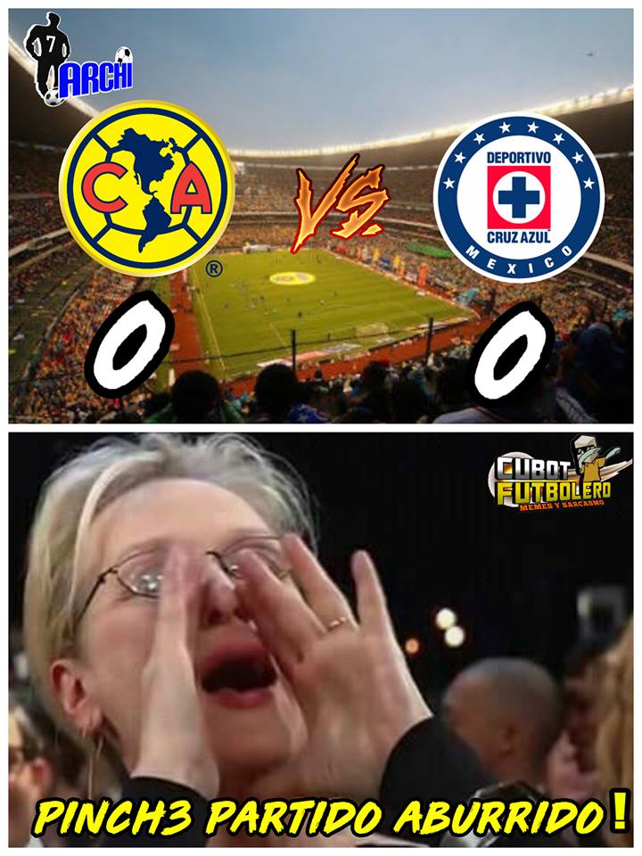 Memes resaltan la Final 'aburrida' entre América vs. Cruz Azul