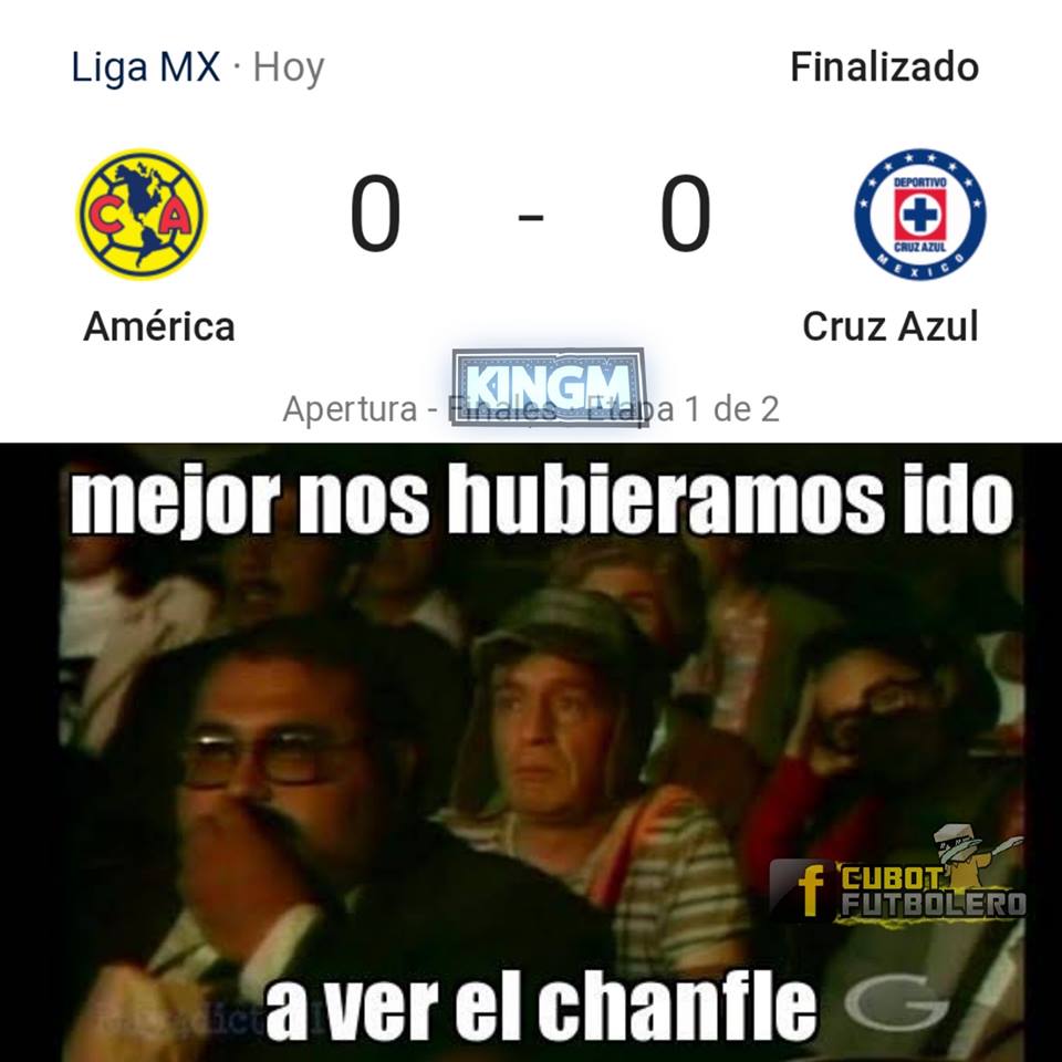 Memes resaltan la Final 'aburrida' entre América vs. Cruz Azul