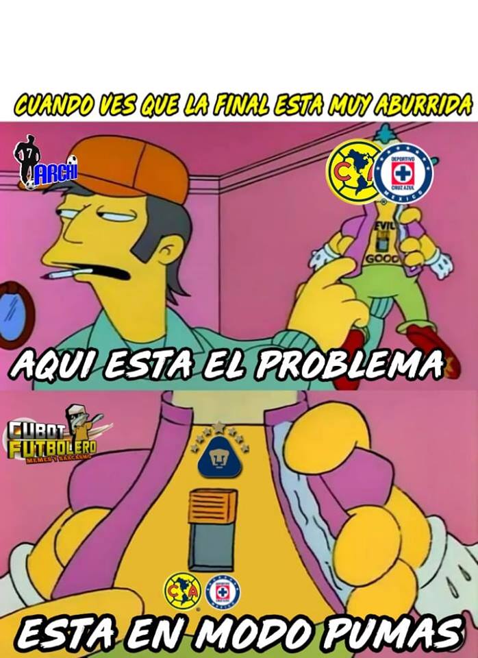 Memes resaltan la Final 'aburrida' entre América vs. Cruz Azul