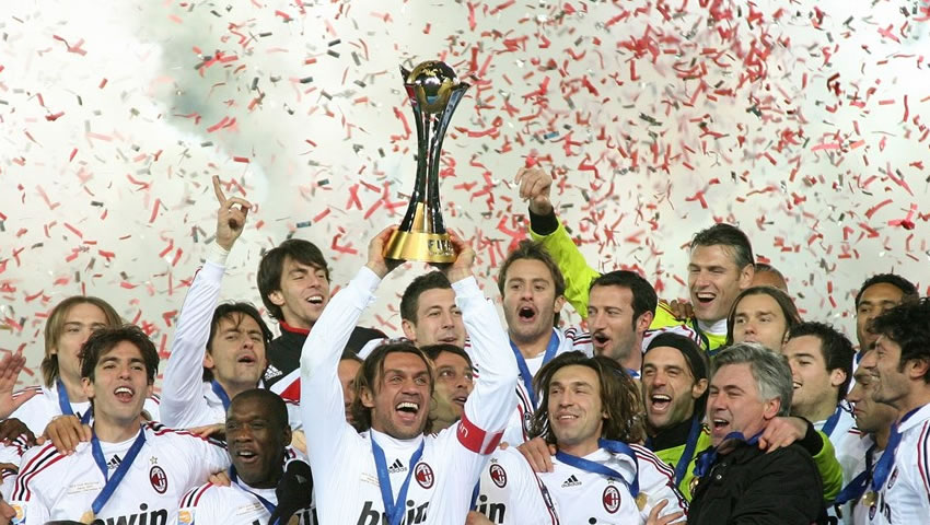 En 2007, AC Milan se impuso 4-2 a Boca Juniors. 