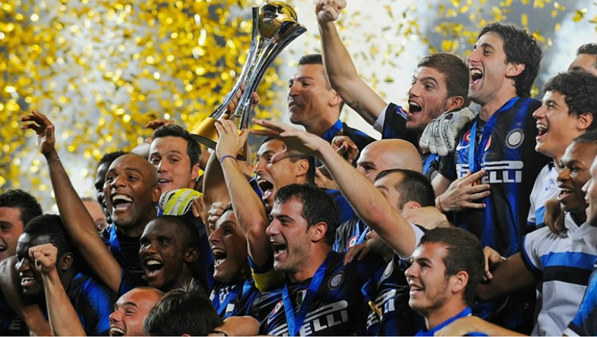 En 2010, FC Internazionale Milano se impuso 3-0 al TP Mazembe Englebert.
