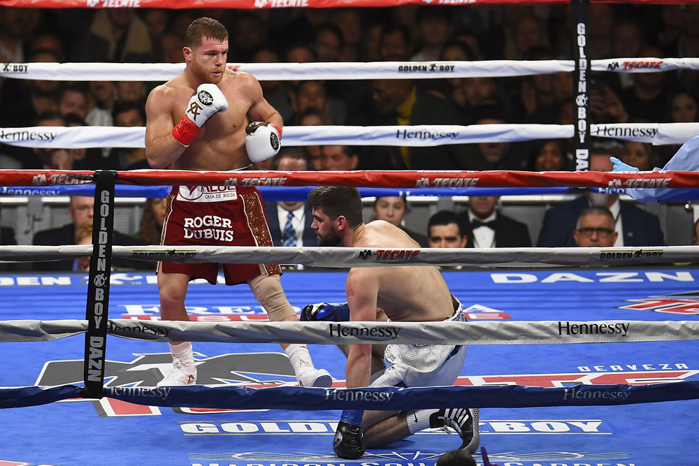 El triunfo del Canelo
