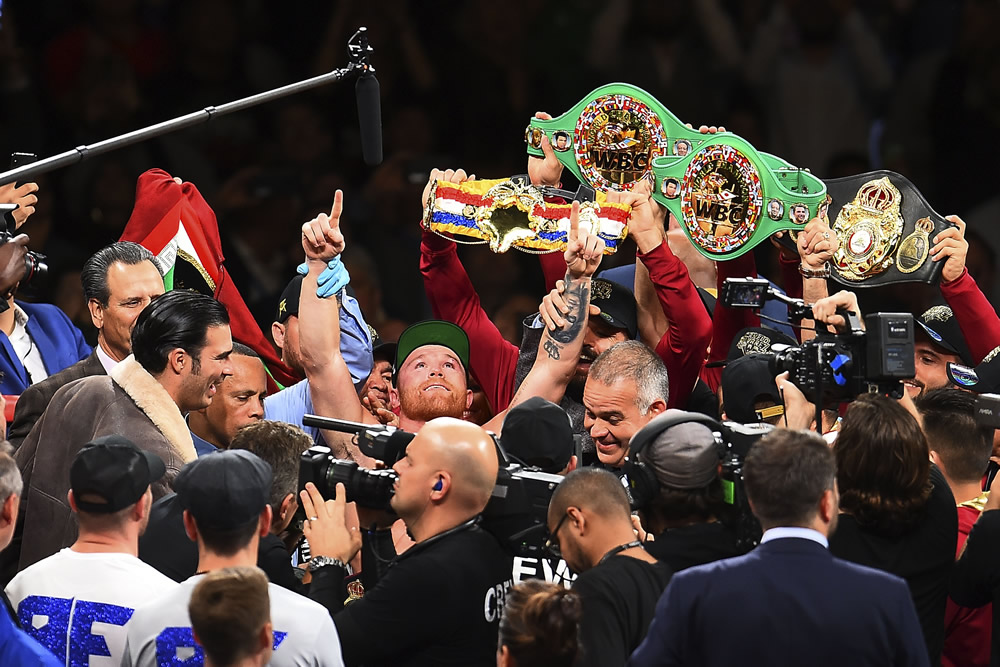 El triunfo del Canelo