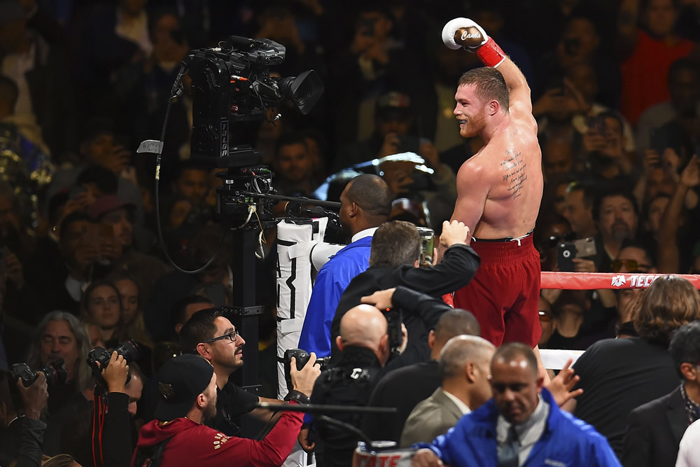 El triunfo del Canelo