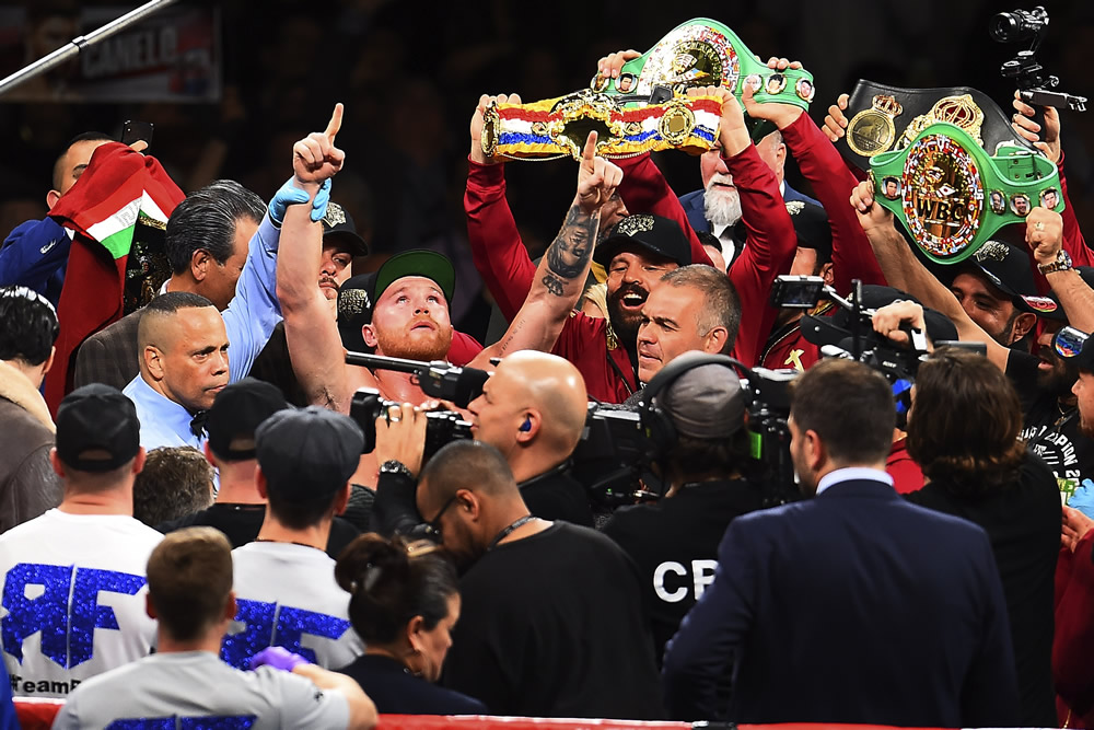 El triunfo del Canelo