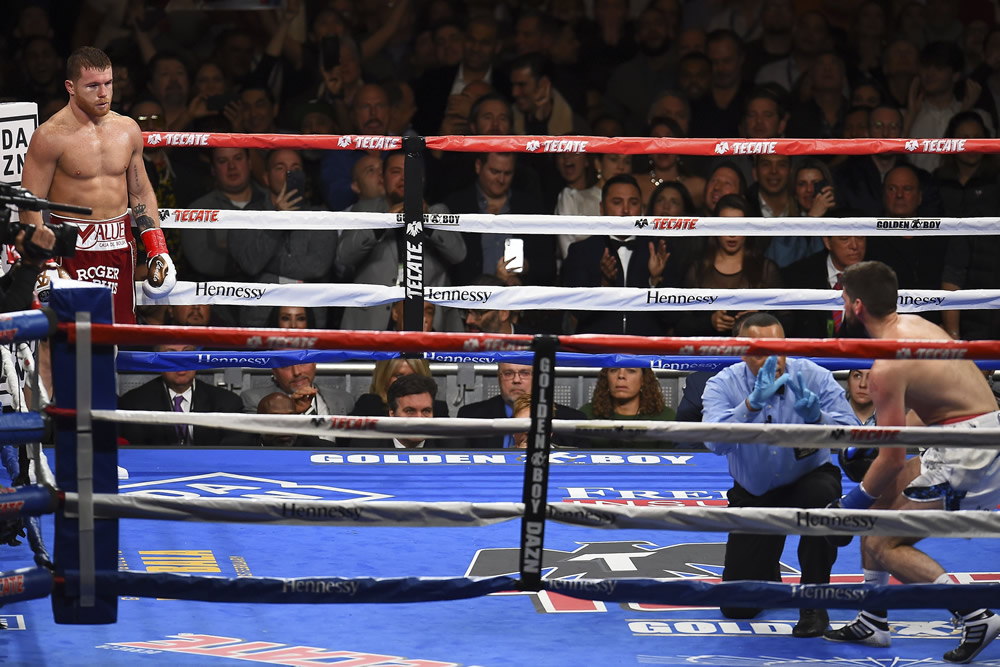 El triunfo del Canelo
