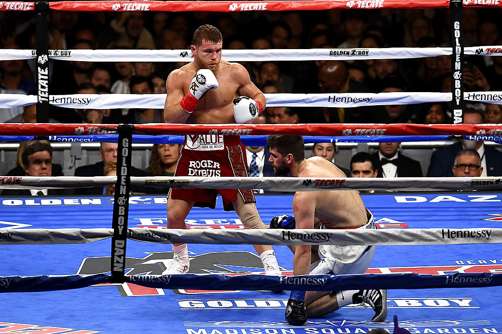 El triunfo del Canelo