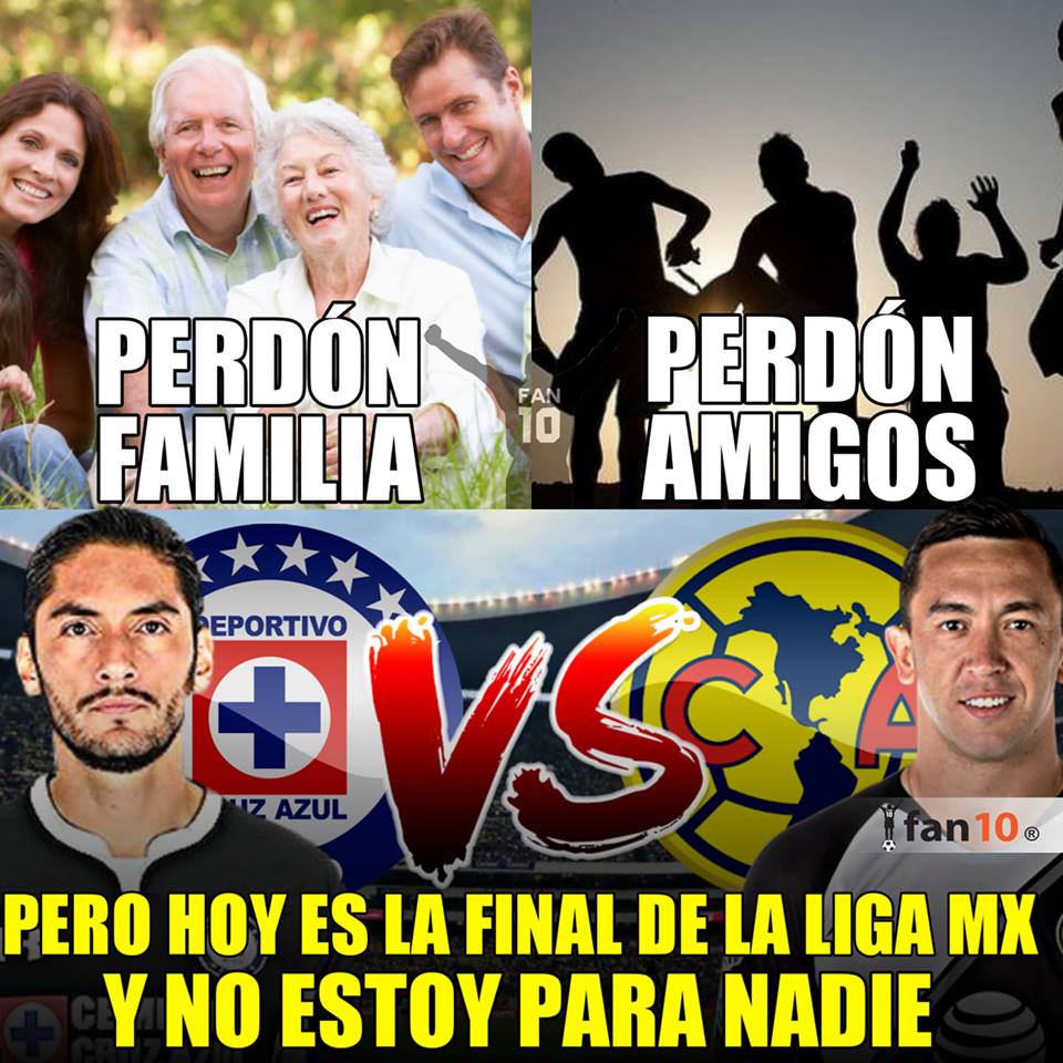 Memes del Cruz Azul vs. América de la Final de Vuelta del Apertura 2018