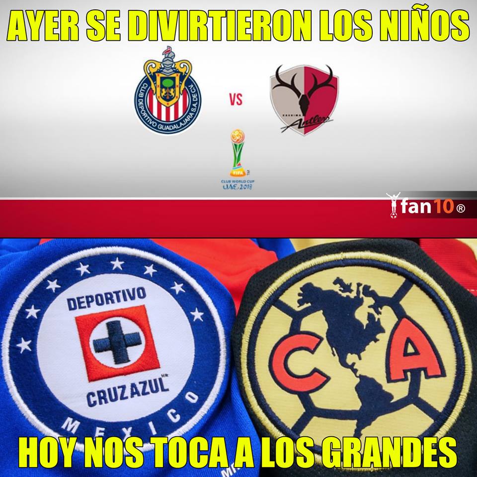 Memes del Cruz Azul vs. América de la Final de Vuelta del Apertura 2018