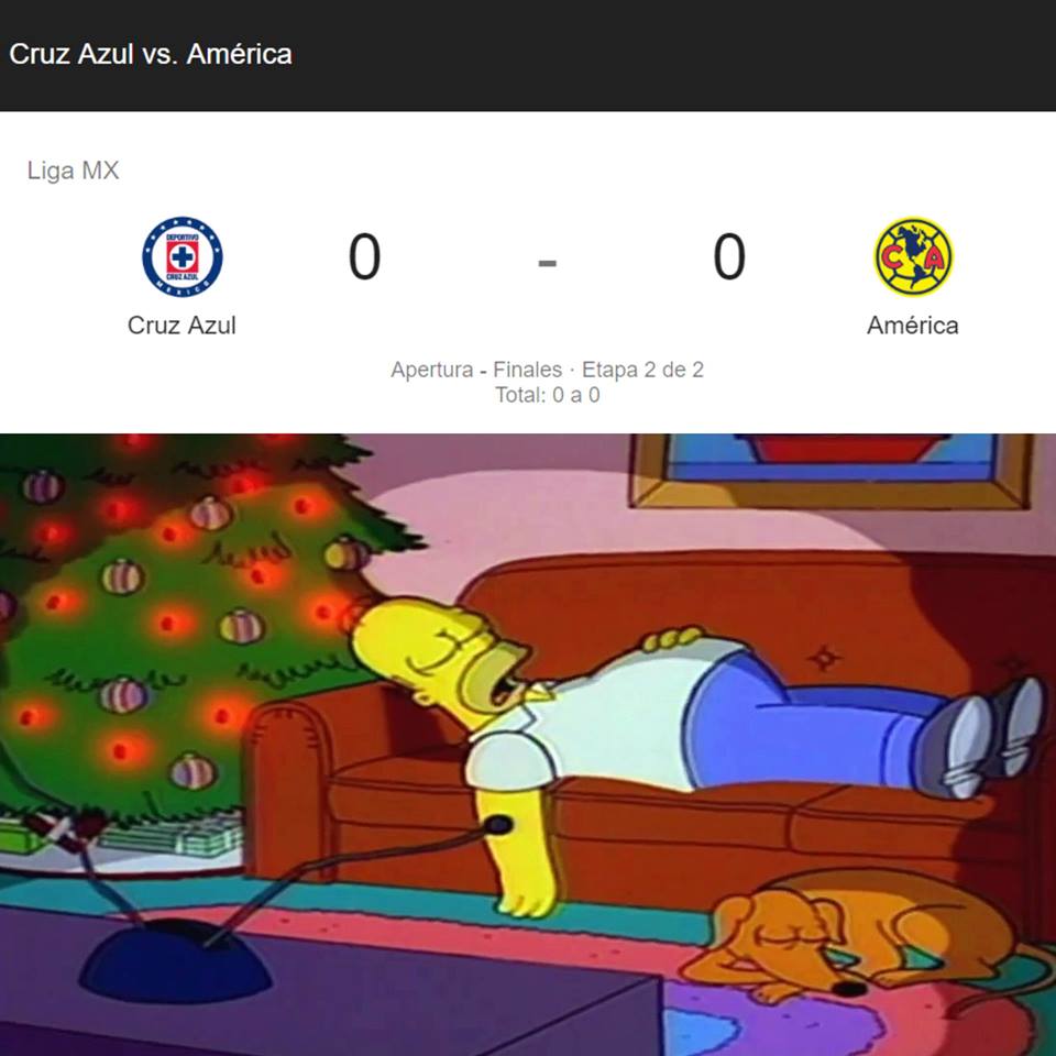 Memes del Cruz Azul vs. América de la Final de Vuelta del Apertura 2018