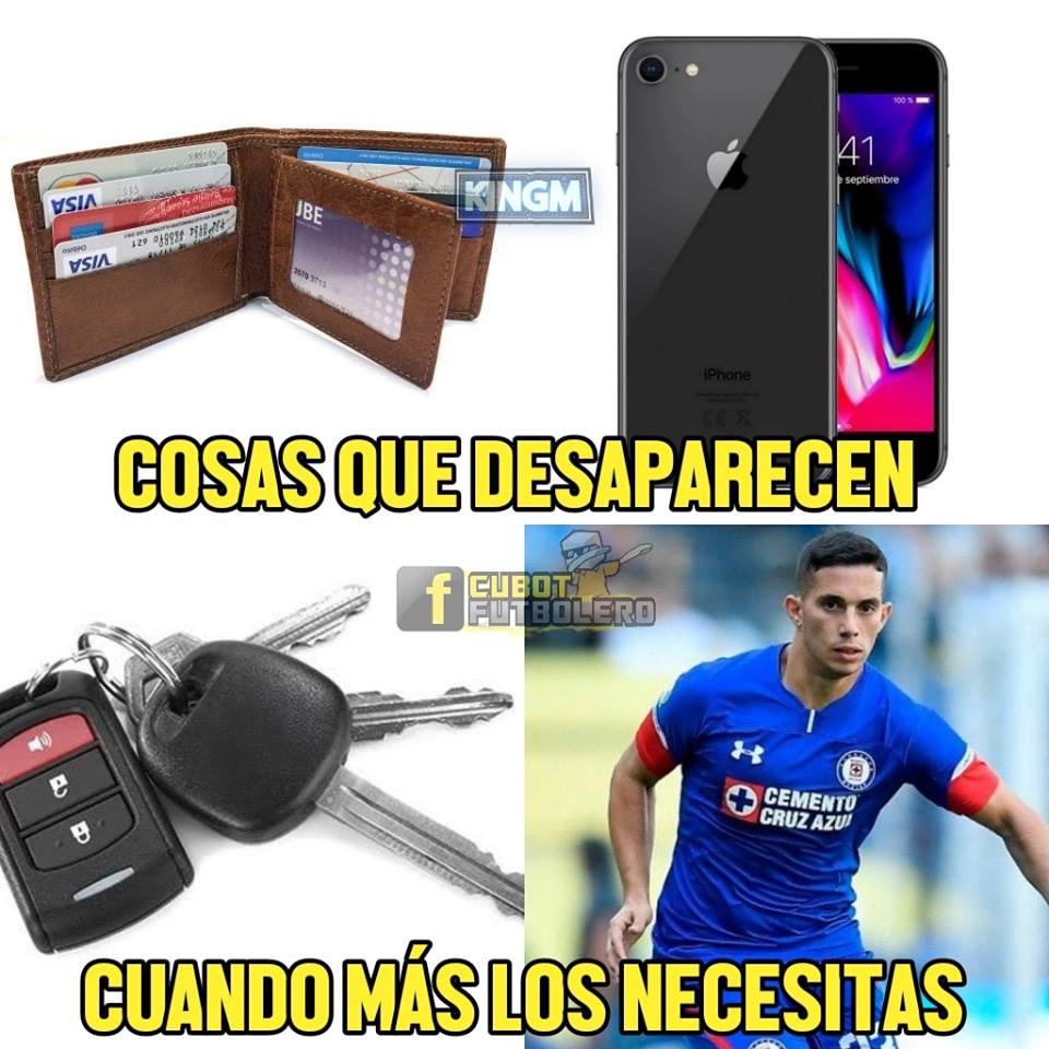 Memes del Cruz Azul vs. América de la Final de Vuelta del Apertura 2018