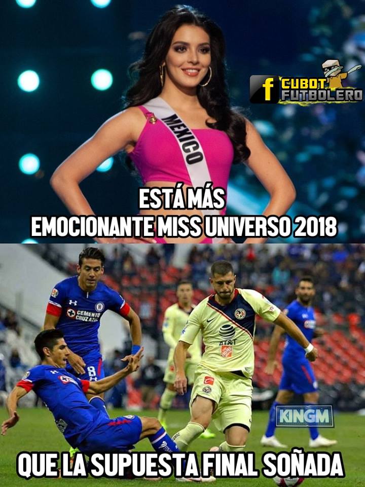Memes del Cruz Azul vs. América de la Final de Vuelta del Apertura 2018