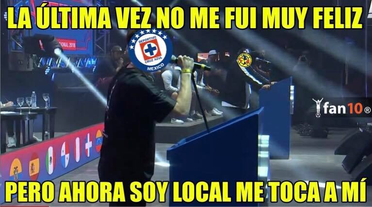 Memes del Cruz Azul vs. América de la Final de Vuelta del Apertura 2018