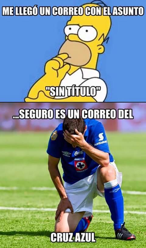 Memes del Cruz Azul vs. América de la Final de Vuelta del Apertura 2018