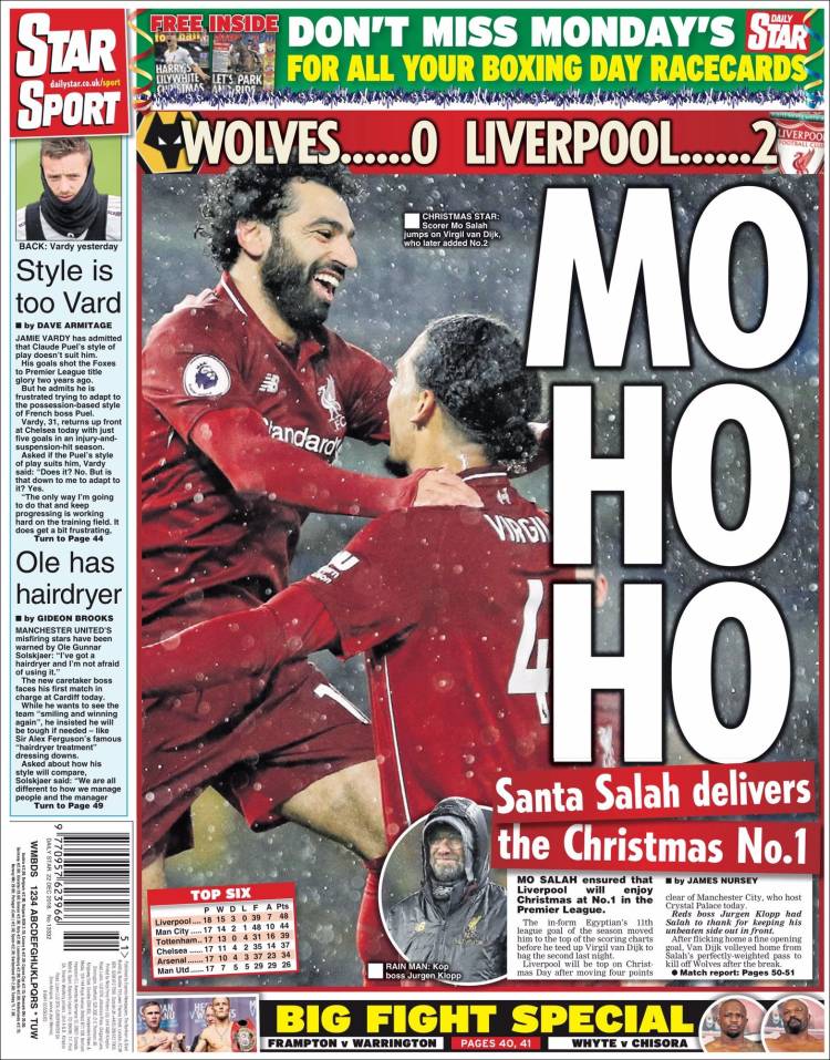 Daily Star | El Papelón (22/12/2018)