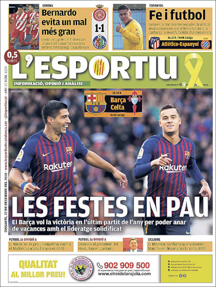 Lesportiu España | El Papelón (22/12/2018)