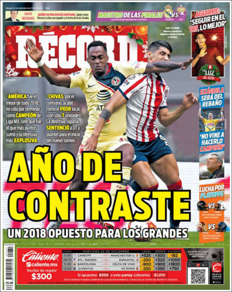 Récord México | El Papelón (22/12/2018)