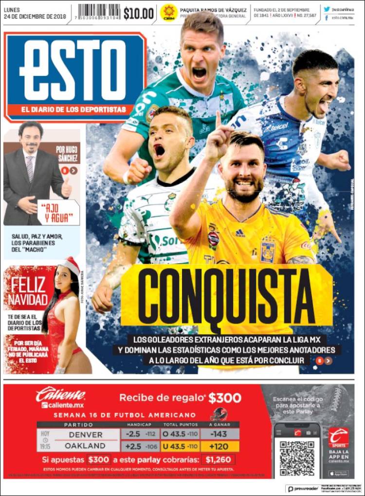Las mejores portadas deportivas a lo largo y ancho del mundo en El Papelón.