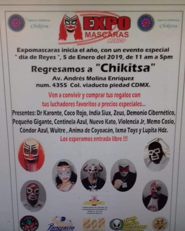 Te presentamos los eventos de lucha libre de la primera semana de 2019.