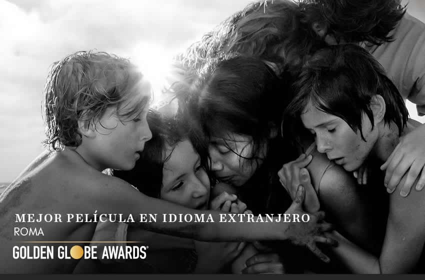 Golden Globes 2019 Roma Mejor Película Extranjera Alfonso Cuarón Mediotiempo Golden Globes 2019 Roma Mejor Película Extranjera Alfonso Cuarón Mediotiempo