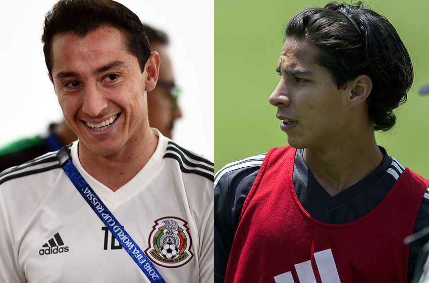 Andrés Guardado y Diego Lainez (Mexsport)