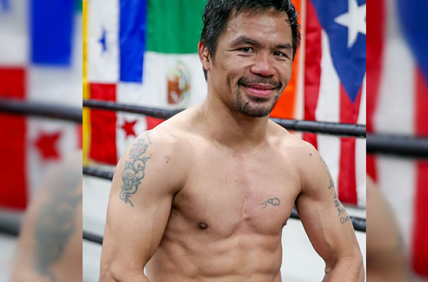 Pacquiao expondrá el título welter de la AMB. (Pacquiao)