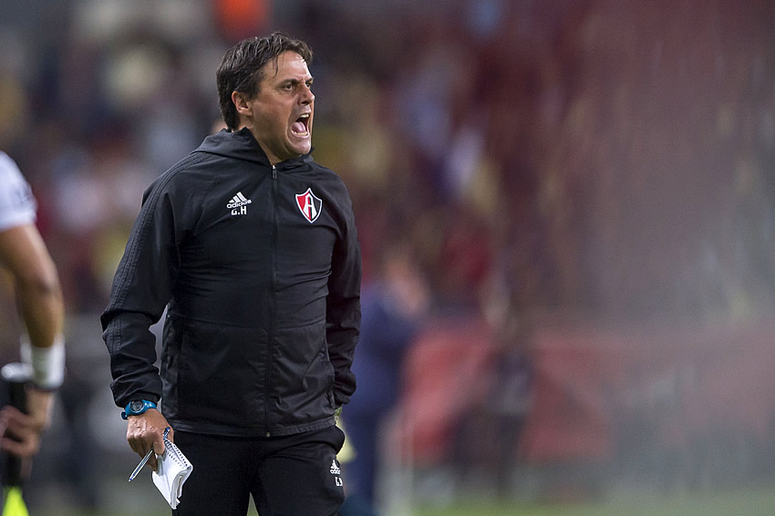 Ángel Hoyos tomó con calma la derrota ante América.