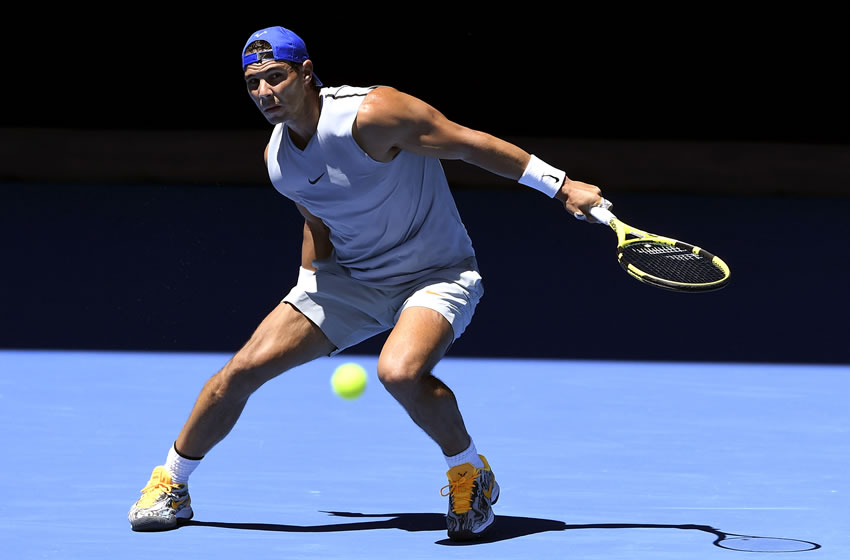 Nadal iniciará la temporada ante James Duckworth. (AFP)