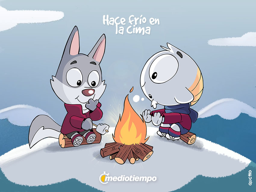 Reporte del clima en las alturas