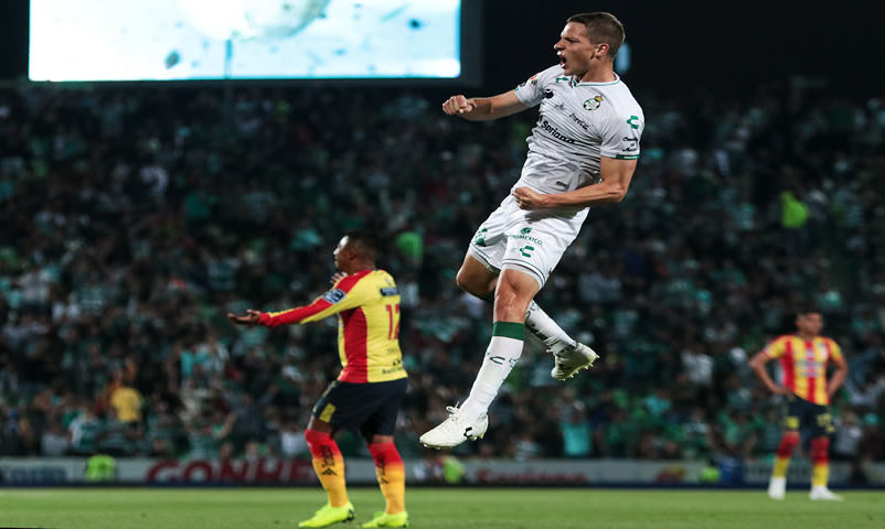 Santos venció a Morelia por un gol en el TSM durante la Jornada 2 del Clausura 2019. (Foto: Imago7)