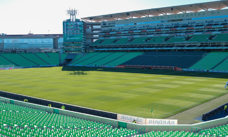 Santos venció a Morelia por un gol en el TSM durante la Jornada 2 del Clausura 2019. (Foto: Imago7)