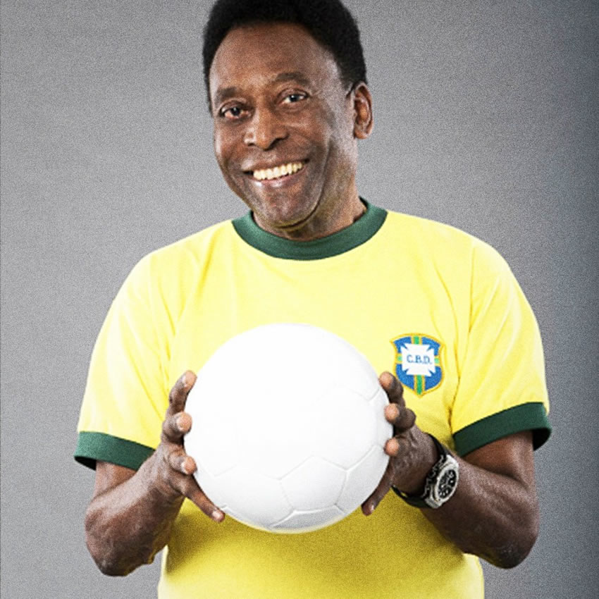 Pelé ha expresado su admiración por Maradona en diferentes ocasiones. (Foto: @Pele)