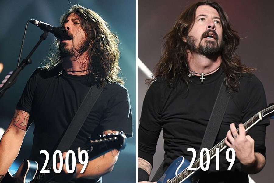 El #10yearchallenge inundó las redes sociales de los famosos